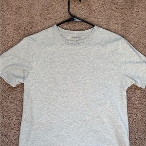 Abercrombie & Fitch Heather Gray Short Sleeve Tee